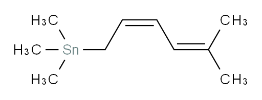 (Z)-三甲基(5-甲基六-2,4-二烯-1-基)锡烷