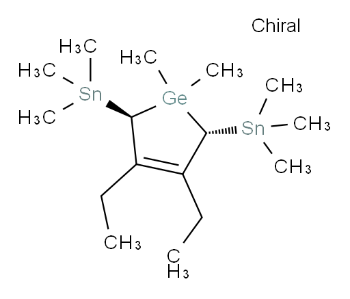 (2R,5R)-3,4-diethyl-1,1-dimethyl-2,5-bis(trimethylstannyl)-2,5-dihydro-1H-germole