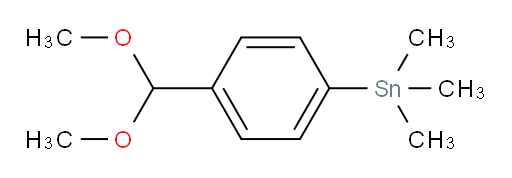 (4-(dimethoxymethyl)phenyl)trimethylstannane