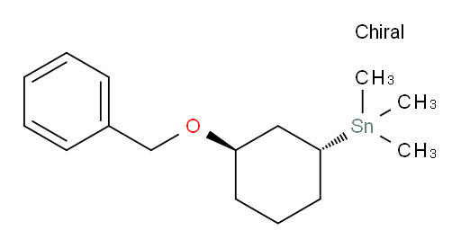 ((1R,3R)-3-(苄氧基)环己基)三甲基锡烷