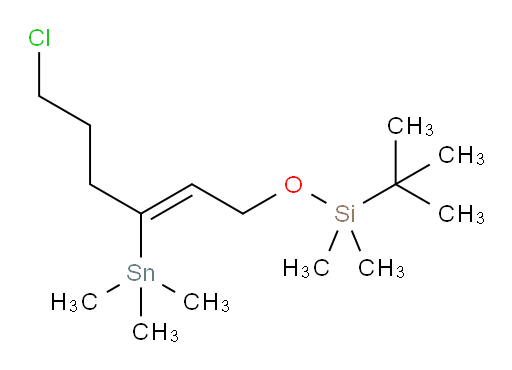 (Z)-叔丁基((6-氯-3-(三甲基锡基)己-2-烯-1-氧基))二甲基硅烷