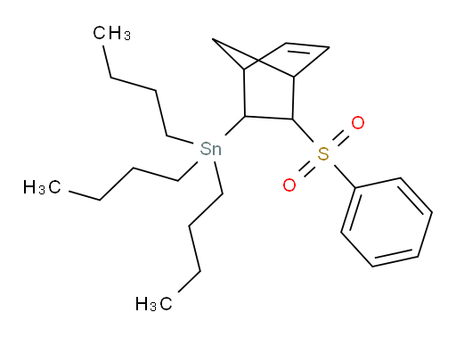 tributyl(3-(phenylsulfonyl)bicyclo[2.2.1]hept-5-en-2-yl)stannane