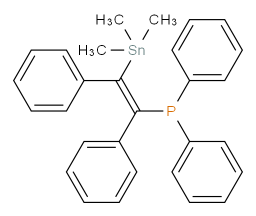 (Z)-(1,2-diphenyl-2-(trimethylstannyl)vinyl)diphenylphosphine