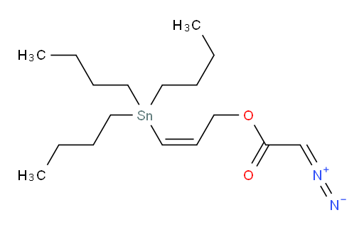 (Z)-3-(tributylstannyl)allyl 2-diazoacetate