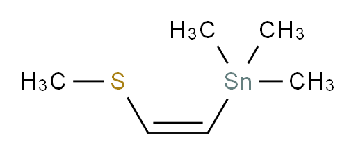 (Z)-trimethyl(2-(methylthio)vinyl)stannane