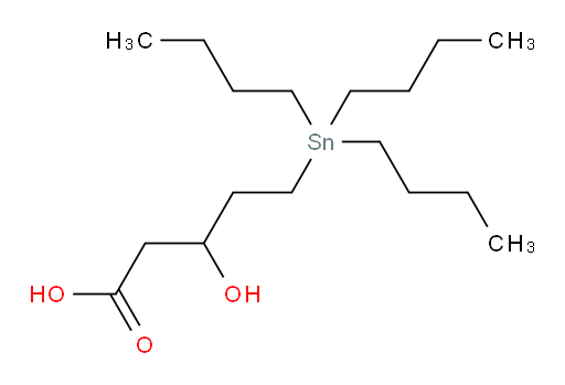 3-hydroxy-5-(tributylstannyl)pentanoic acid