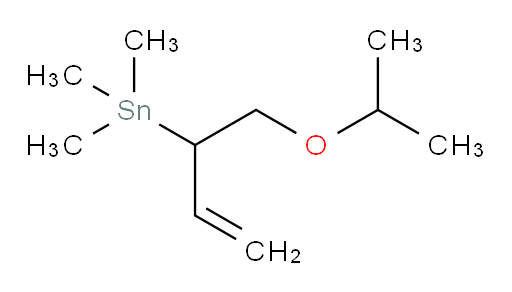 (1-isopropoxybut-3-en-2-yl)trimethylstannane