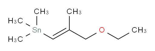 (E)-(3-ethoxy-2-methylprop-1-en-1-yl)trimethylstannane
