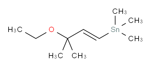 (E)-(3-ethoxy-3-methylbut-1-en-1-yl)trimethylstannane