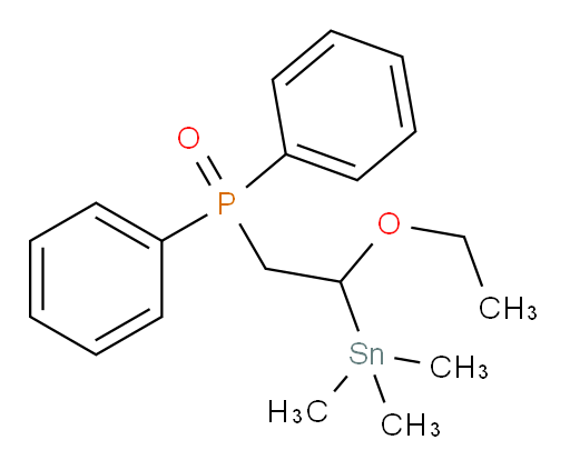 (2-ethoxy-2-(trimethylstannyl)ethyl)diphenylphosphine oxide