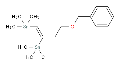 (Z)-(4-(苄氧基)丁-1-烯-1,2-二基)双(三甲基锡烷)