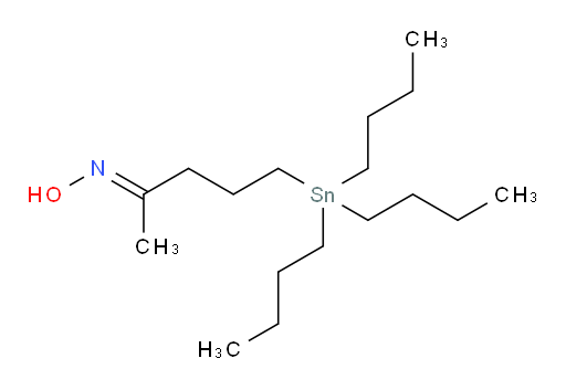 (E)-5-(三丁基锡基)戊-2-酮 肟