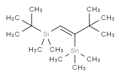 (Z)-tert-butyl(3,3-dimethyl-2-(trimethylstannyl)but-1-en-1-yl)dimethylsilane