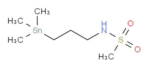 N-(3-(trimethylstannyl)propyl)methanesulfonamide