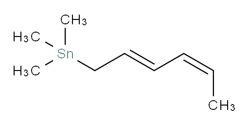 (2E,4Z)-六-2,4-二烯-1-基三甲基锡烷