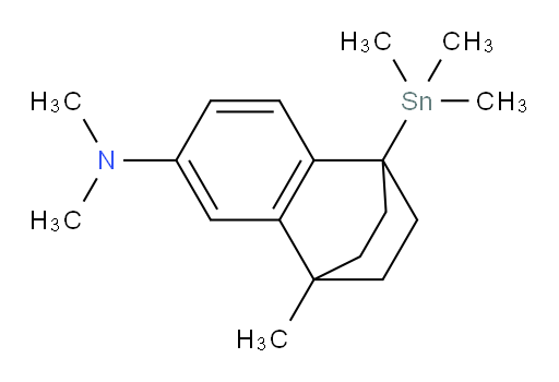 N,N,4-trimethyl-1-(trimethylstannyl)-1,2,3,4-tetrahydro-1,4-ethanonaphthalen-6-amine