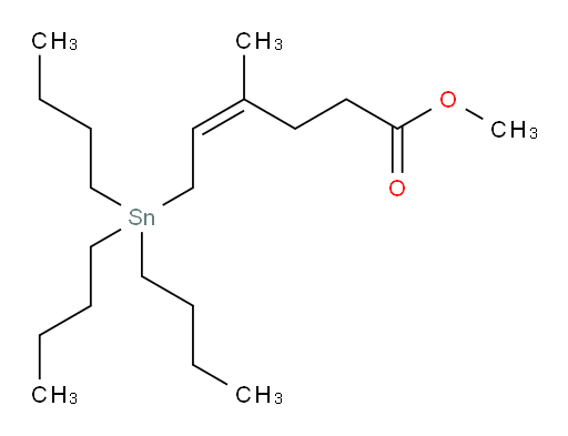 (Z)-甲基 4-甲基-6-(三丁基锡基)己-4-烯酸酯
