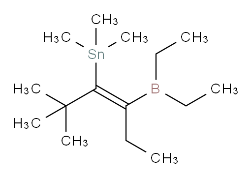 (E)-(4-(diethylboryl)-2,2-dimethylhex-3-en-3-yl)trimethylstannane