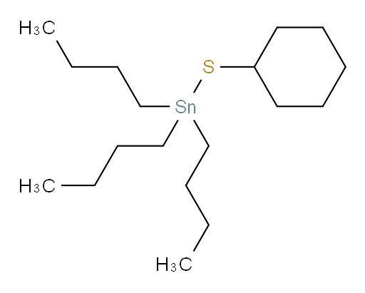 tributyl(cyclohexylthio)stannane