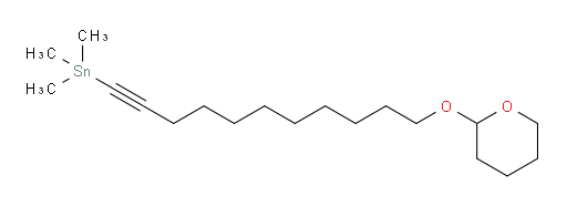 trimethyl(11-((tetrahydro-2H-pyran-2-yl)oxy)undec-1-yn-1-yl)stannane