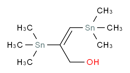 (E)-2,3-bis(trimethylstannyl)prop-2-en-1-ol