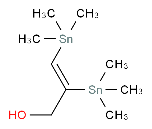 (Z)-2,3-双(三甲基锡基)丙-2-烯-1-醇