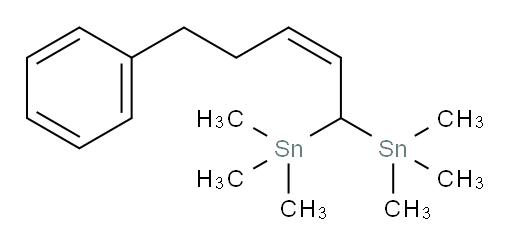 (Z)-(5-phenylpent-2-ene-1,1-diyl)bis(trimethylstannane)
