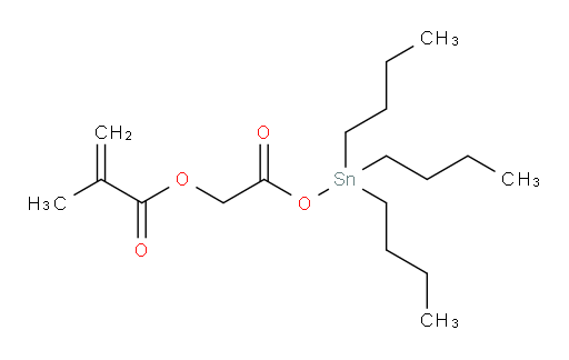 2-oxo-2-((tributylstannyl)oxy)ethyl methacrylate