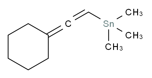(2-cyclohexylidenevinyl)trimethylstannane