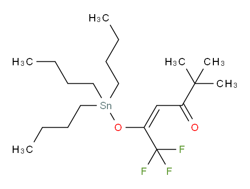 (E)-6,6,6-trifluoro-2,2-dimethyl-5-((tributylstannyl)oxy)hex-4-en-3-one