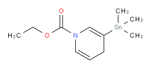 乙基 3-(三甲基锡基)吡啶-1(4H)-甲酸酯