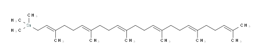 ((2E,6E,10E,14E,18E)-3,7,11,15,19,23-hexamethyltetracosa-2,6,10,14,18,22-hexaen-1-yl)trimethylstannane