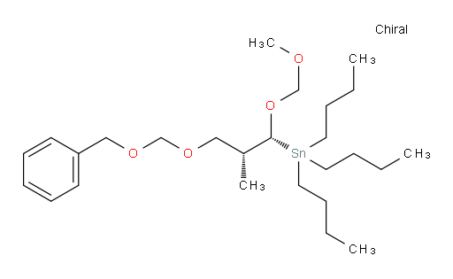 tributyl((5R,6R)-6-methyl-11-phenyl-2,4,8,10-tetraoxaundecan-5-yl)stannane