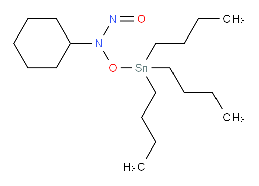 N-cyclohexyl-N-((tributylstannyl)oxy)nitrous amide
