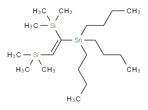(E)-(1-(tributylstannyl)ethene-1,2-diyl)bis(trimethylsilane)