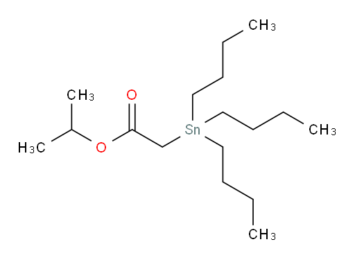 isopropyl 2-(tributylstannyl)acetate