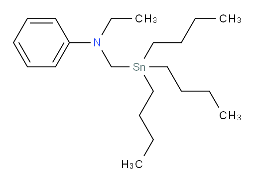 N-ethyl-N-((tributylstannyl)methyl)aniline
