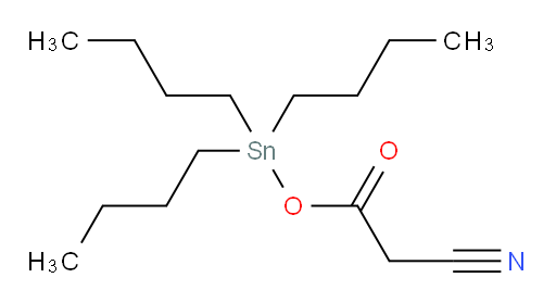 tributylstannyl 2-cyanoacetate