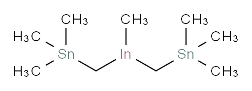 methylbis((trimethylstannyl)methyl)indium