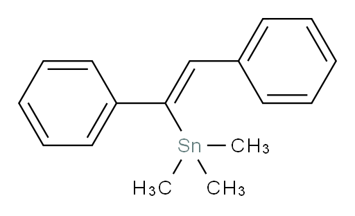 (Z)-(1,2-diphenylvinyl)trimethylstannane