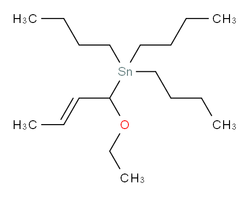 (E)-tributyl(1-ethoxybut-2-en-1-yl)stannane
