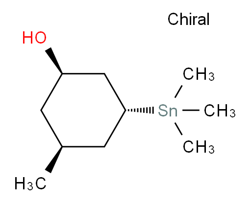 (1R,3S,5R)-3-methyl-5-(trimethylstannyl)cyclohexanol