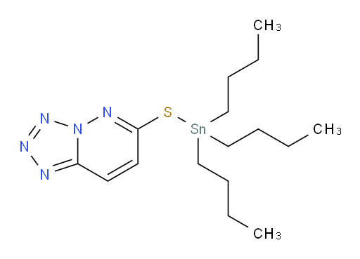 6-((tributylstannyl)thio)tetrazolo[1,5-b]pyridazine
