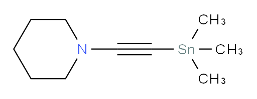 1-((trimethylstannyl)ethynyl)piperidine
