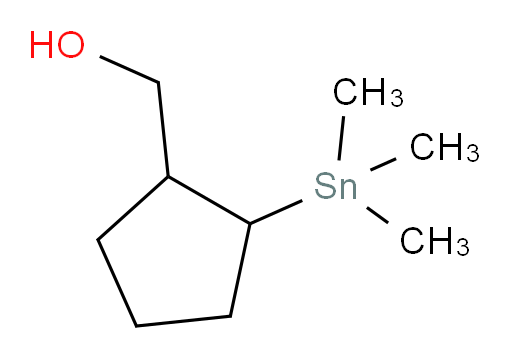 (2-(trimethylstannyl)cyclopentyl)methanol
