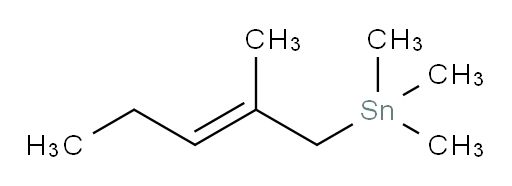 (E)-trimethyl(2-methylpent-2-en-1-yl)stannane