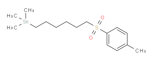 trimethyl(6-tosylhexyl)stannane