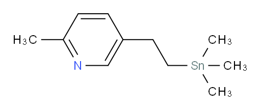 2-methyl-5-(2-(trimethylstannyl)ethyl)pyridine