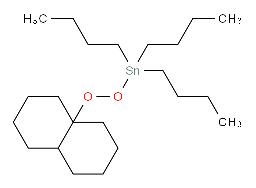 tributyl((decahydronaphthalen-4a-yl)peroxy)stannane