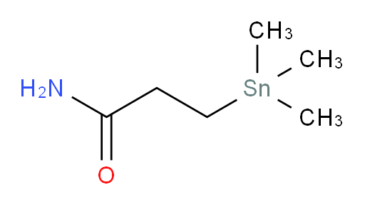 3-(trimethylstannyl)propanamide